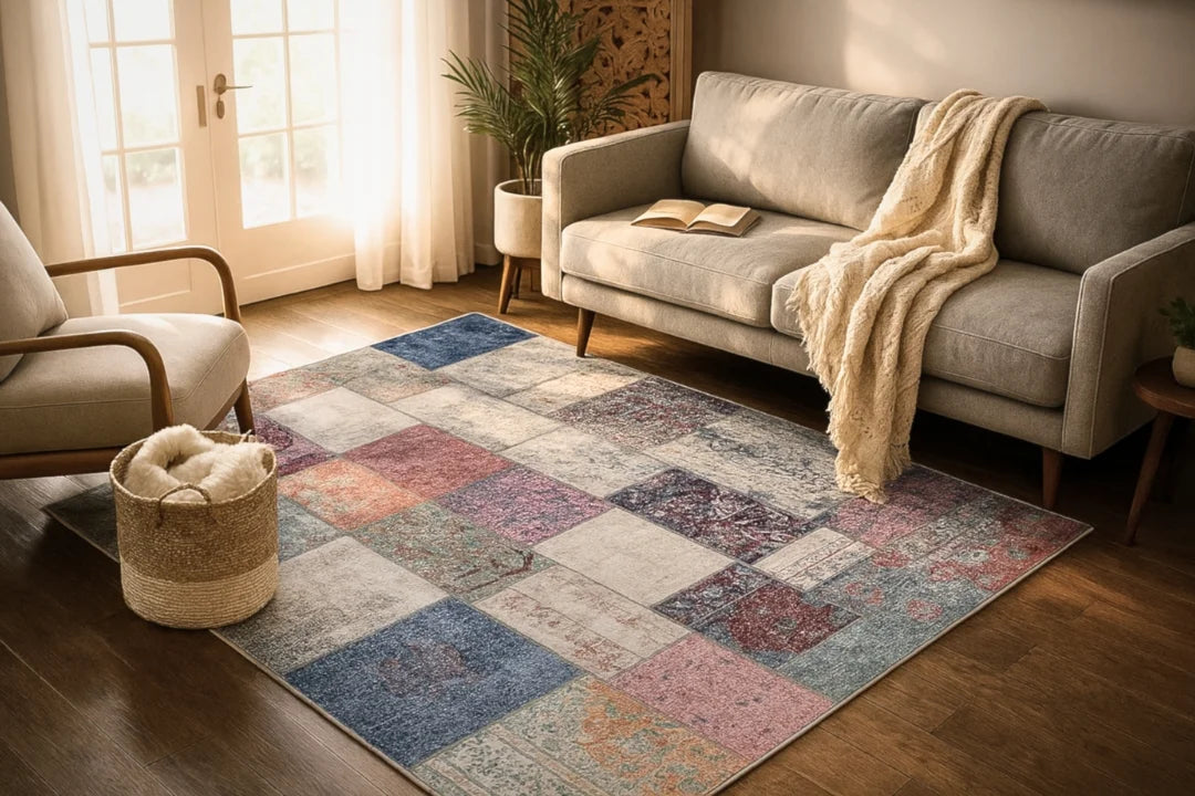 Discover the Beauty of Patchwork Rugs in UAE