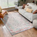 The Mint Bouquet Chenille Rug