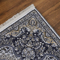 Kashany Blue Premium Velvet Rug 