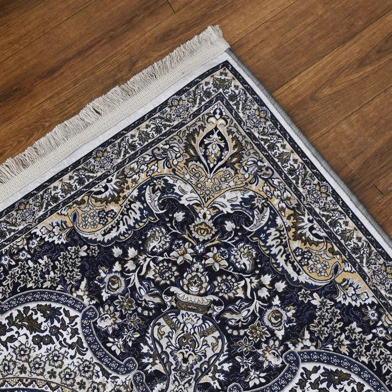 Kashany Blue Premium Velvet Rug 