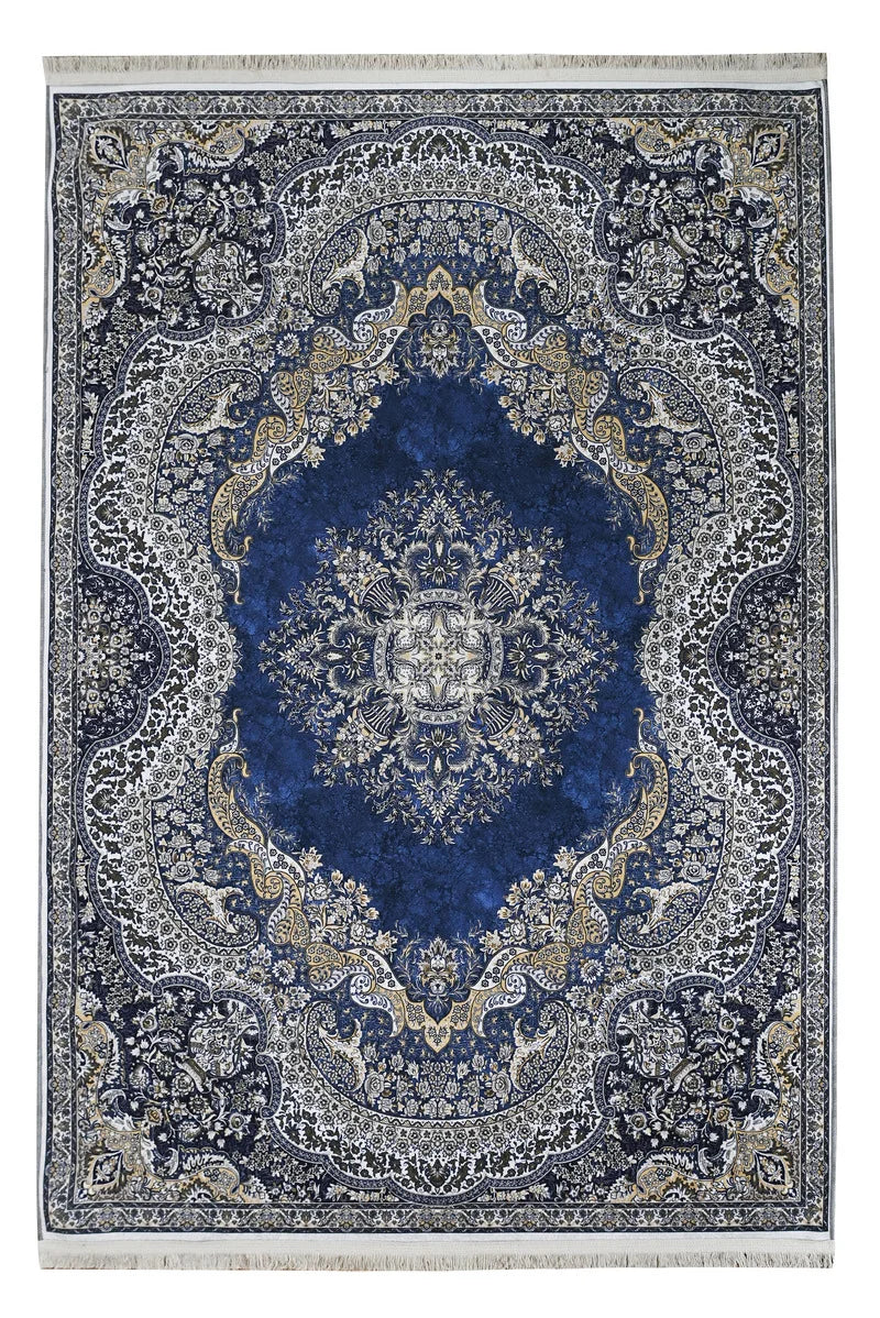 Kashany Blue Premium Velvet Rug