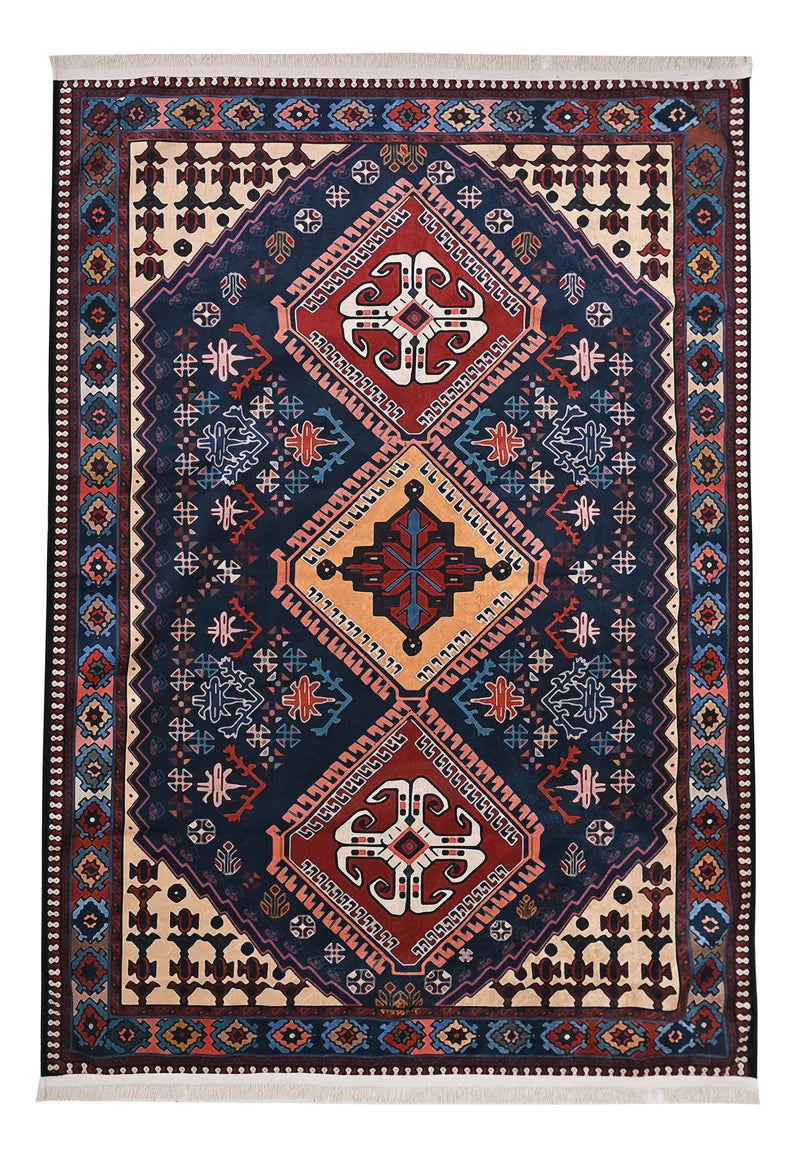 Persian Inspired Style Foldable Rug