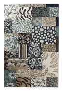 Ista Patchwork Chenille Cotton Rug 