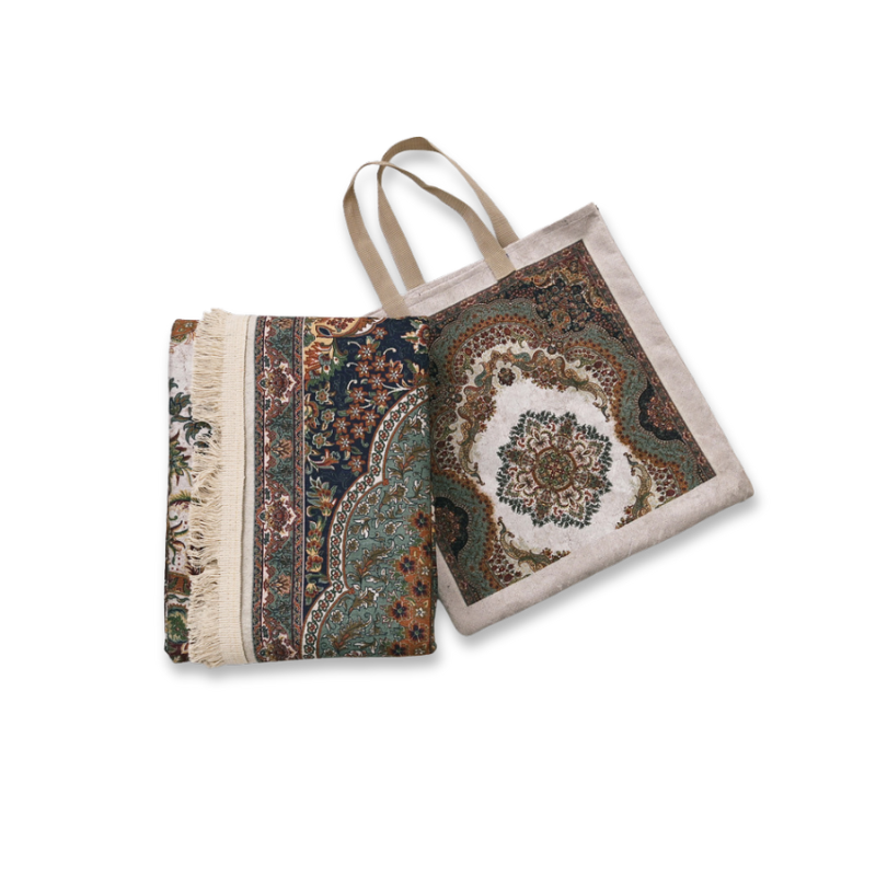 Kashany Brown Foldable Rug