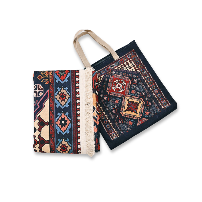 Persian Inspired Style Foldable Rug